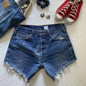 Vintage 501 Cut-off Levi Shorts